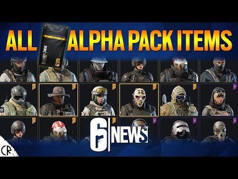 All 753 Alpha Pack Items - Wind Bastion - 6News - Tom Clancy's Rainbow Six Siege