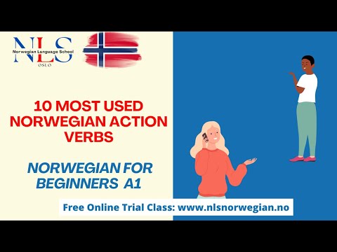 Learn Norwegian | 10 Most Used Norwegian Action Verbs | Episode 210 | A1