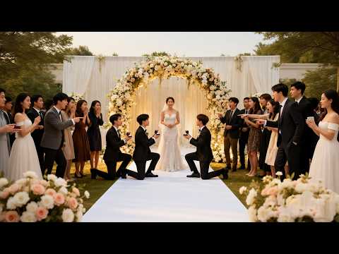 Bride was jilted,unexpectedly,proposed to by three mysterious bigwigs next second,stunning everyone！