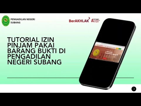 Tutorial Layanan Elektronik