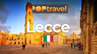 LECCE , Italy 🇮🇹 - Baroque Beauty - 4K HDR with captions