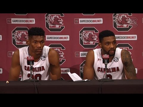 POST-GAME: Chris Silva, Sindarius Thornwell on Michigan — 11/23/16