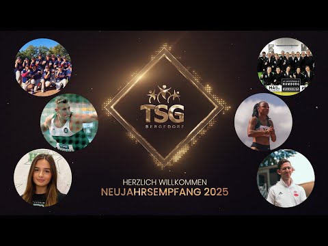 Live aus dem Sportforum: TSG-Neujahrsempfang 2025  - Was leistet der Sport für die Gesellschaft?