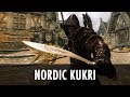 Nordic Kukri for TES V: Skyrim video 2
