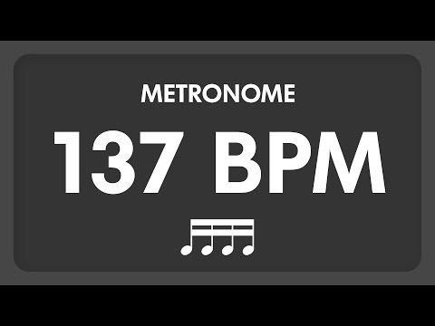 137 BPM - Metronome - 16th Notes