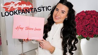 LOOK FANTASTIC VALENTINES DAY BOX UNBOXING | LIMITED EDITION FEBRUARY SUBSCRIPTION BOX