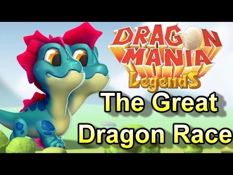GREAT DRAGON RACE! New DML Clan Event! - Dragon Mania Legends #338 [NEW EVENT]