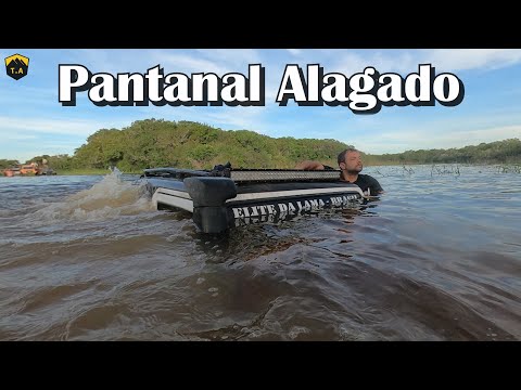 Travessia do Pantanal Alagado - OFFROAD EXTREMO - Elite da Lama & Gardenal 4x4