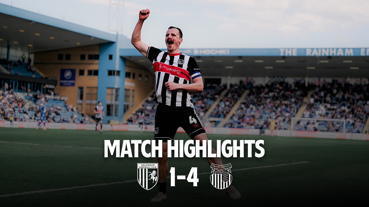 Gillingham vs Grimsby Town Highlights