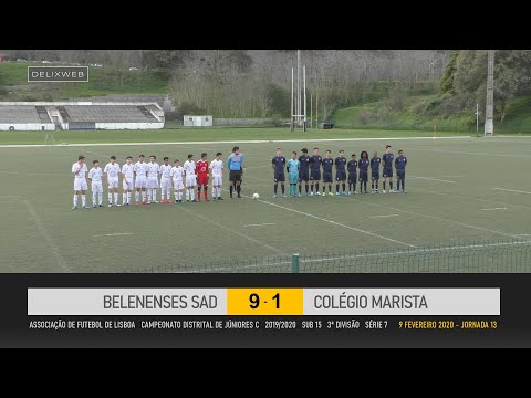 Belenenses SAD (9-1) Colégio Marista [SUB15 J13]