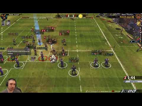 AndyDavo Kislev Vs Rocky Wood Elves [MD18 Blood Bowl 2]