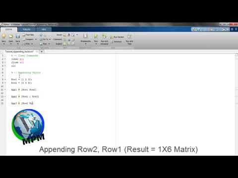 How To Append Vectors In Matlab Matlab Basic 3 Myprojects Mart