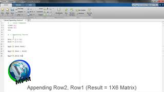 How to Append vectors in MATLAB - MATLAB Basic 3 | Myprojects Mart