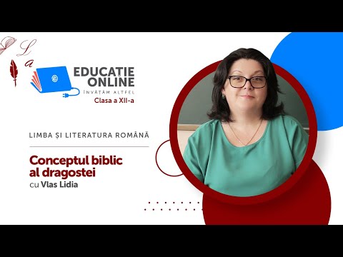 Limba și literatura română, clasa a XII-a, Conceptul biblic al dragostei