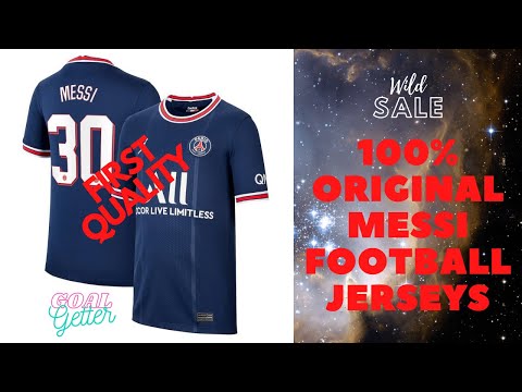 SOCCER JERSEY - MESSI FOOTBALL JERSEYS | LIONEL MESSI PSG | MESSI JERSEY NUMBER 30 | MESSI T SHIRT |