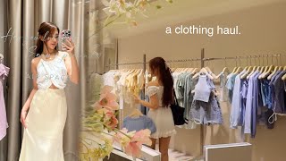 Casual & Chic Summer Outfit Ideas 🤍 Shop with me at AIR SPACE | try-on haul