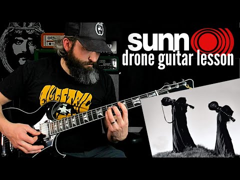 Sunn O))) Drone Metal Guitar Lesson - Richard - Drop Ab Tuning