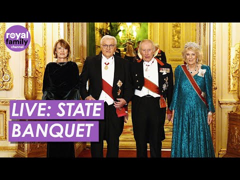 LIVE: King Charles Hosts State Banquet for German President