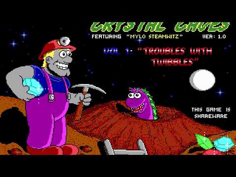 Longplay: Crystal Caves - Volume 1: Troubles with Twibbles (1991) [MS-DOS]