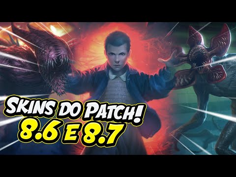 PATCH 8.7 SKINS + 8.6 BONUS AND HOW TO GET THEM - ⚡ Smite BR