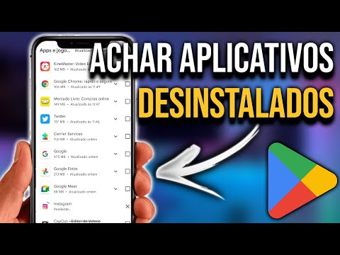 Como ver aplicativos desinstalados do celular