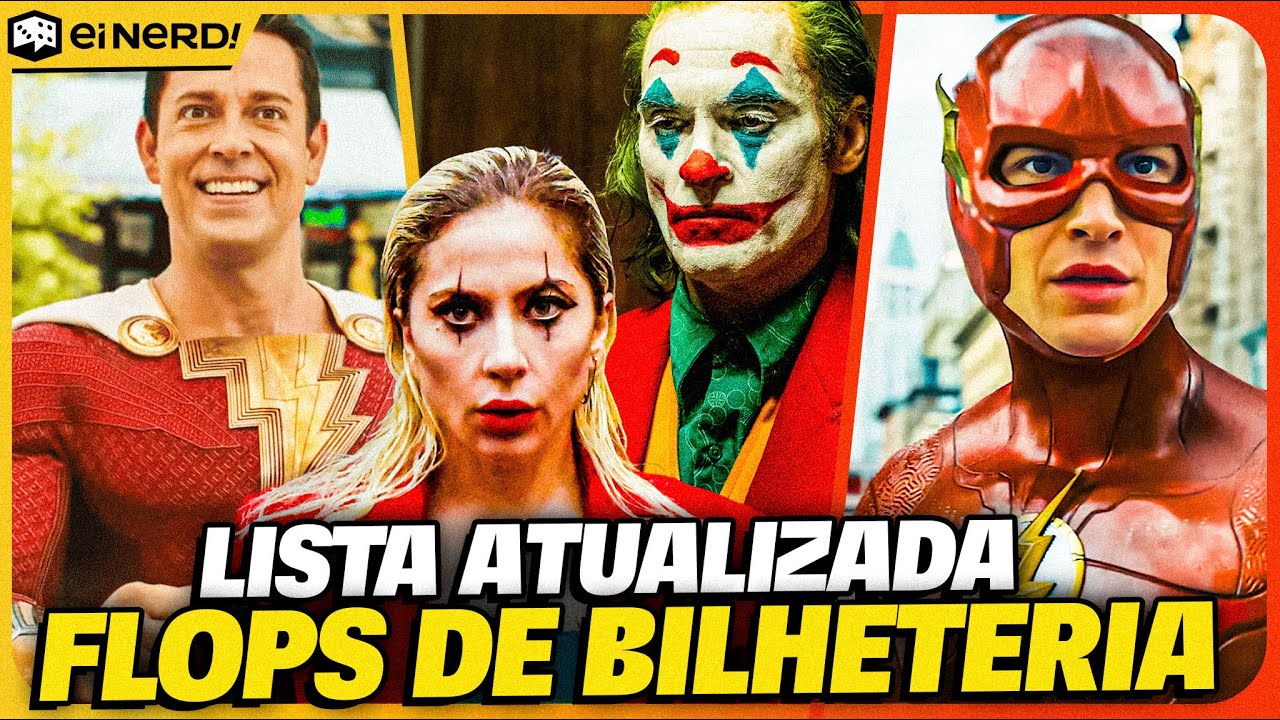 CORINGA 2 TÁ NA LISTA? OS FILMES MAIS FLOPADOS DA DC EM BILHETERIA! [Lista ATUALIZADA]