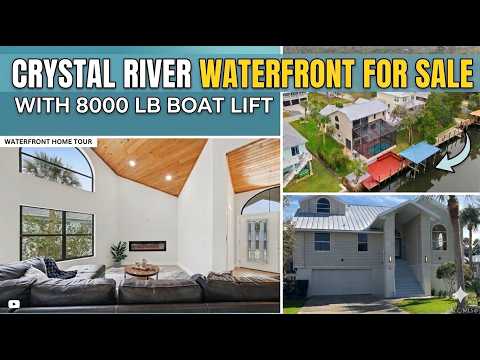 The Ultimate Retreat: Refined Waterfront Oasis in Crystal River Florida MLS#850612