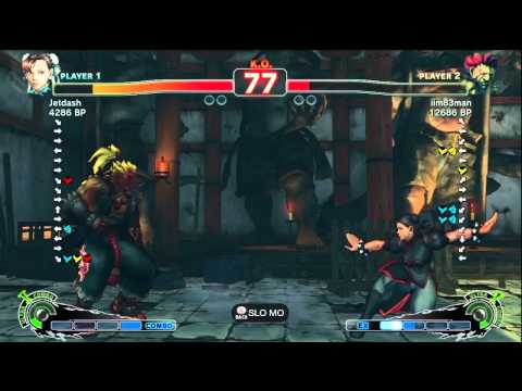 iim83man [Akuma] vs Jetdash [Chun] SSF4 Japanese Online Ranked Matches - TRUE HIGH-DEF