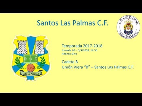 2017/2018 - Union Viera B - Santos Cadete B - 20180303