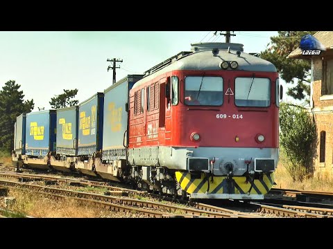 Locomotiva 060-DA 609 014-9 & Tren Intermodal FOX Rail în Gara Episcopia Bihor - 14 August 2024