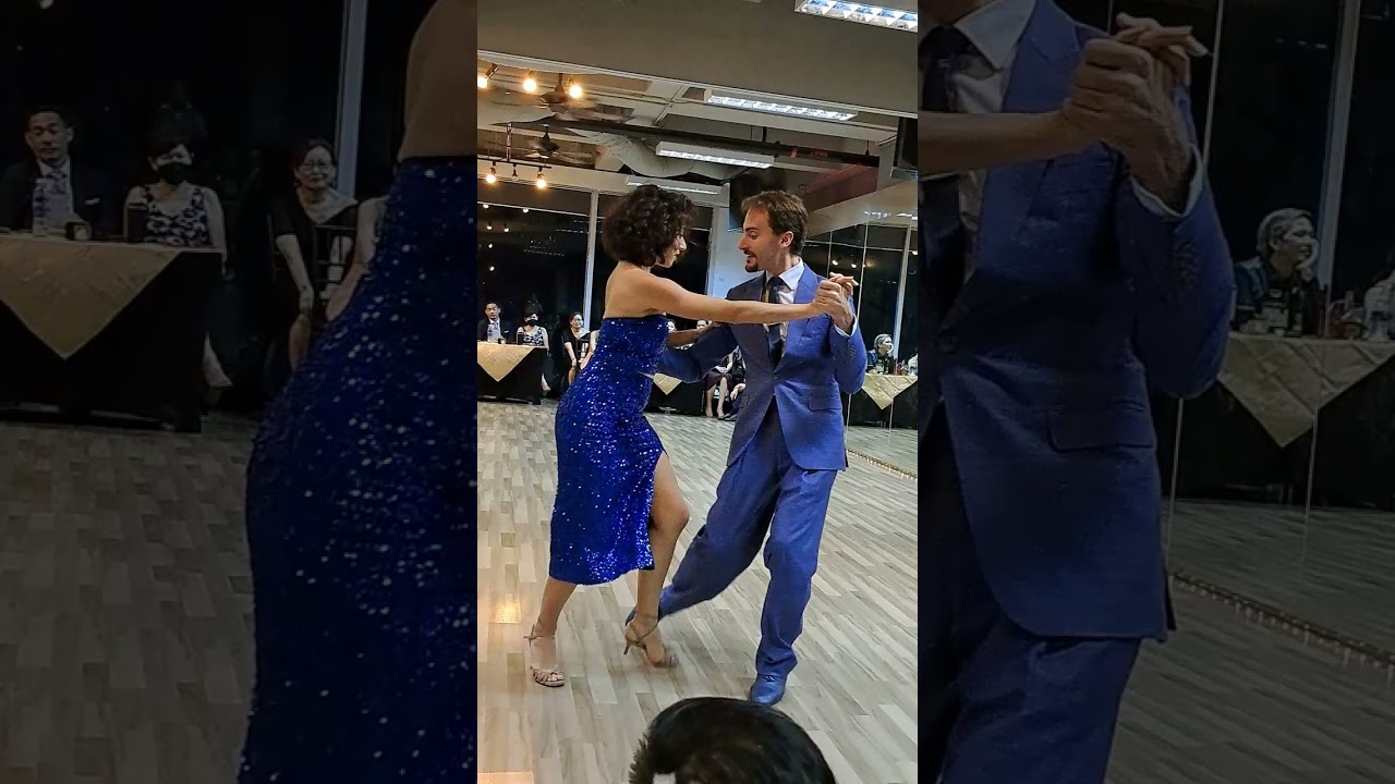 El Nene Del Abasto. Gianpiero & Lorena in Singapore. 22Apr2023.