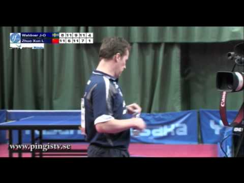 Waldner vs Zhao Xun / Safir International table tennis tournament