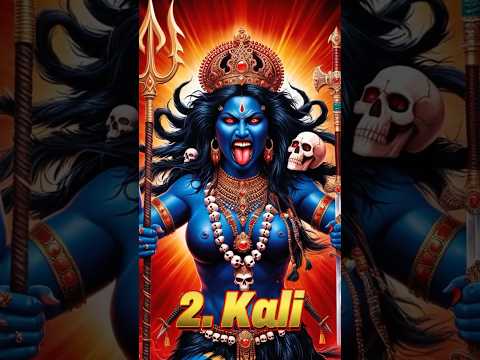 Top 10 most powerful GODDESS in Hinduism #top10 #goddess #shortsfeed