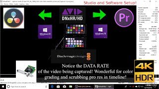 Make atomos recorder for Windows PC. Pro ress 422 10bit capture decklink cards