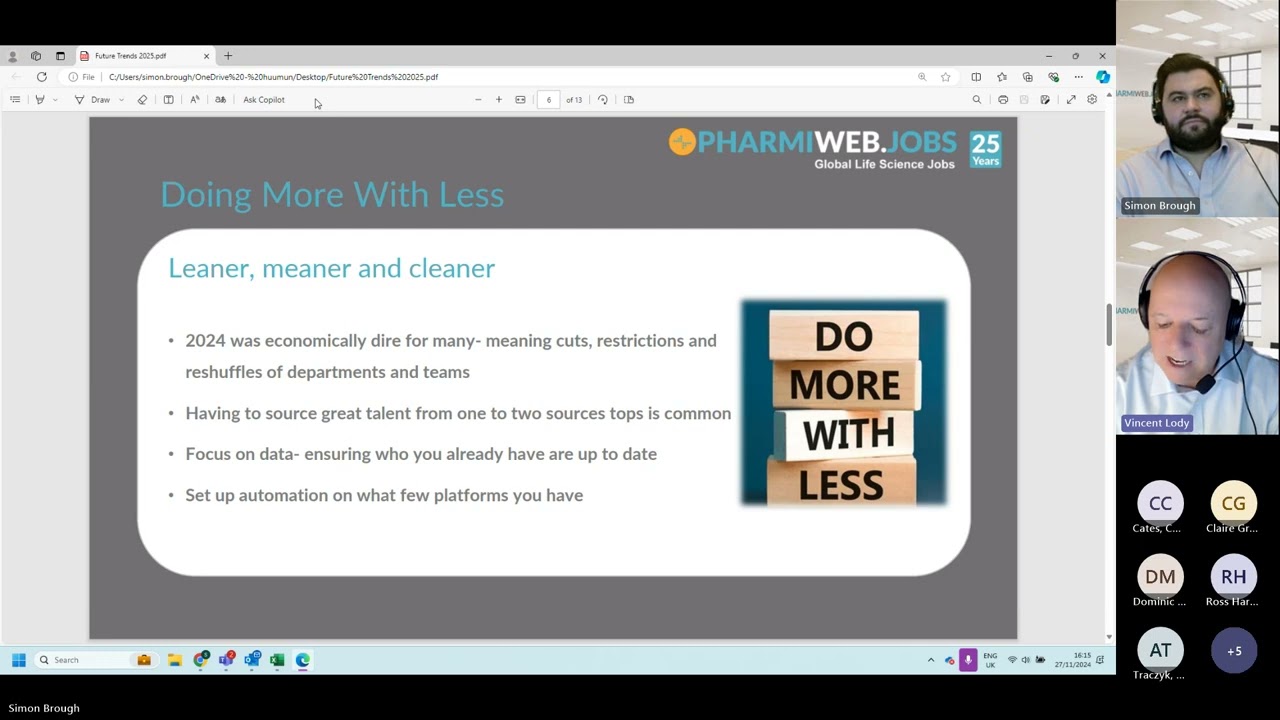 Future Trends for 2025: Preparing for the Year Ahead | PharmiWeb.Jobs