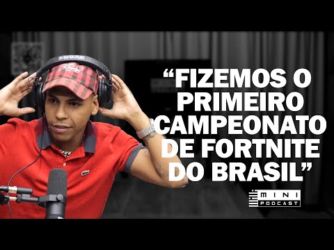 RAILLOW QUASE LARGOU O RAP PELO FORTNITE ? | CORTES DO MINI