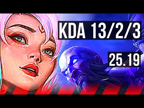 IRELIA vs RYZE (TOP) | Quadra, 8 solo kills, 13/2/3, Godlike, 38k DMG | KR Master | 25.19