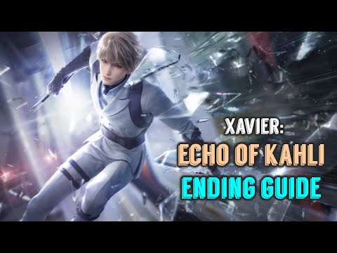 Xavier: Echo of Kahli Ending Guide | UNICORNS Operation 100% Complete | Love and Deepspace