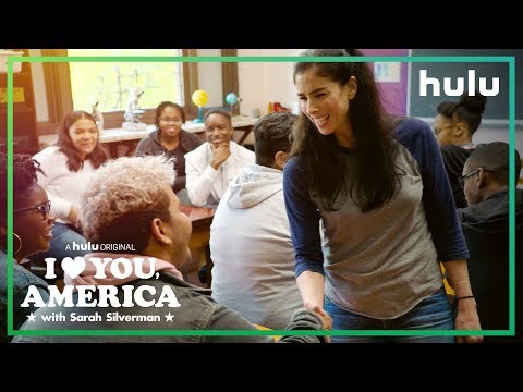 Thumbnail of the video: Sarah Becomes Substitute Teacher for a Day | I Love You, America on Hulu
