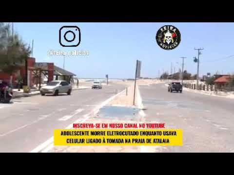 Adolescente morre eletrocutado enquanto usava celular ligado à tomada na praia de Atalaia
