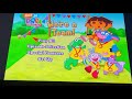 Dora The Explorer We Re A Team 2006 DVD Menu Walkthrough