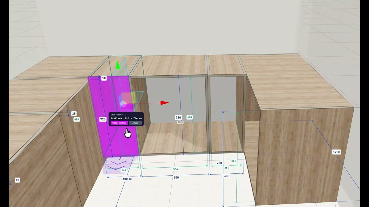 Thumbnail for Photorealistic 3D kitchen visualization from a project