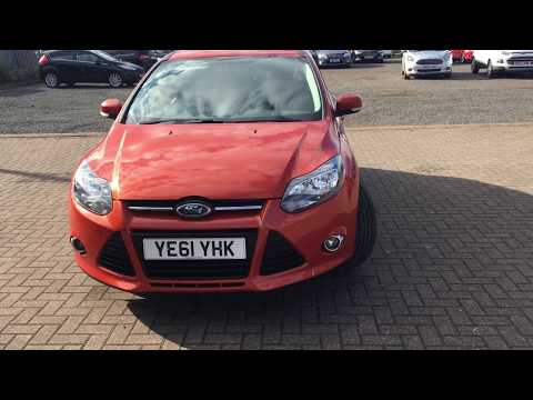 Used Ford Focus 1.6 TDCi 115 Zetec 5dr Mars Red 2011
