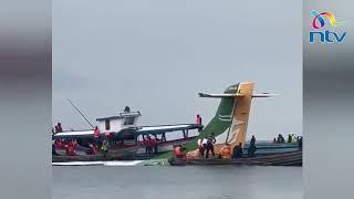 Tanzania's Precision Air jet crash lands into Lake Victoria