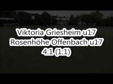 Viktoria Griesheim u17 Rosenhöhe Offenbach u17 Testspiel