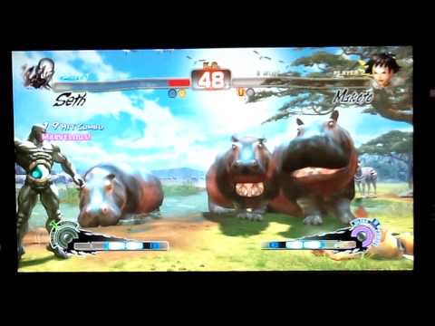 WNF Street Fighter 4 AE Online Tony (Seth) vs Team Seaslug (Makoto)