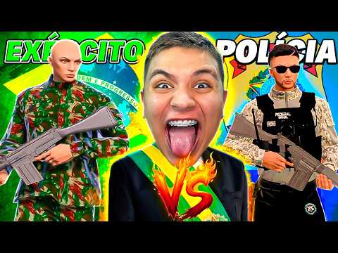 THEY INVADED the ARMY and IT WENT WRONG 😱 in GTA RP (Paulinho the CRAZY)