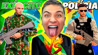 INVADIRAM o EXÉRCITO e DEU RUIM 😱 GTA RP (Paulinho o LOKO)