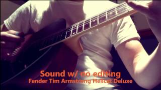 Video thumbnail for Fender Guitar Review - Tim Armstrong Hellcat Deluxe Acoustic-Electric Guitar by Jacob Marker