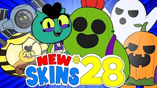 EVE & SPIKE NEW SKINS IDEAS - BRAWL STARS ANIMATION #28